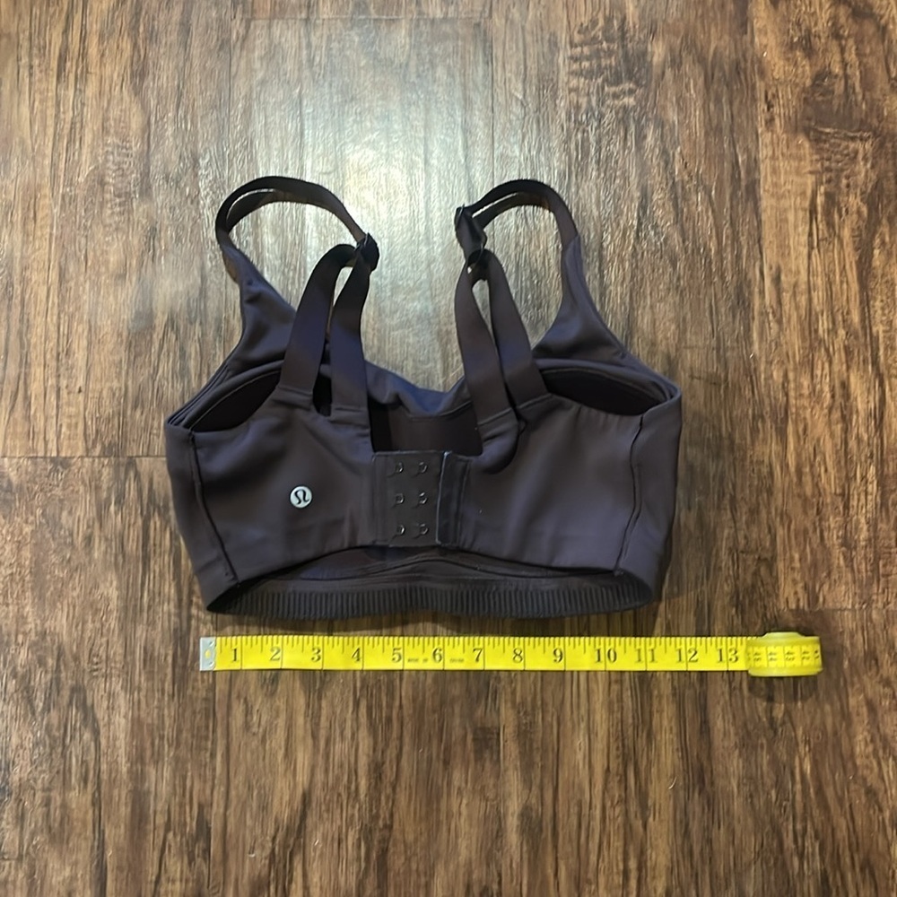 Lululemon In Alignment Bra Light Support Activewear Workout Brown  32D - Picture 10 of 12